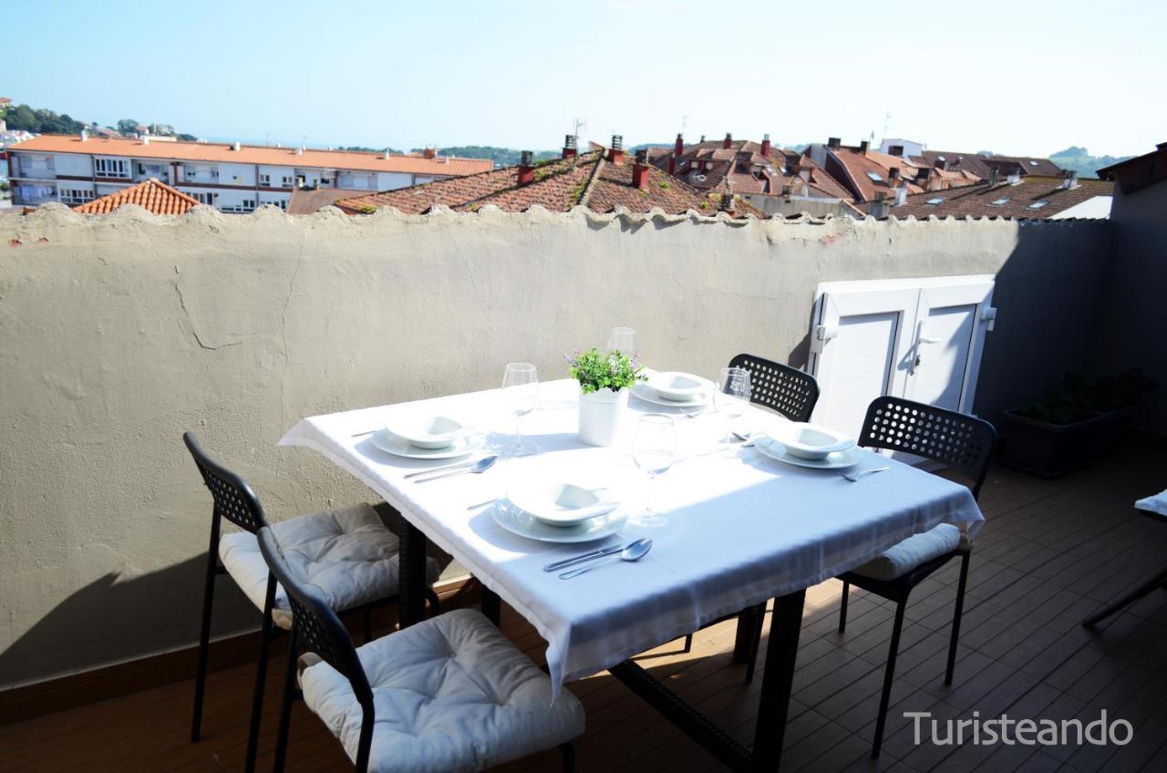 Duplex Pleamar - Gran Terraza En El Centro Lejlighed San Vicente De La Barquera Eksteriør billede